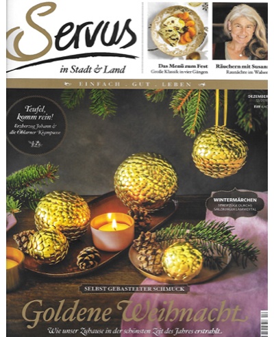 editorial Servus magazine
